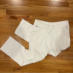 Lacoste White Waistband Pants Sweatpants Size 44